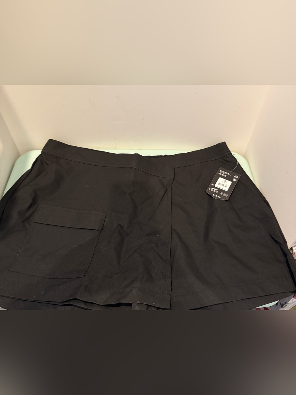 Avia Women’s Hike Skort- Size XL-Black Soot- NWT